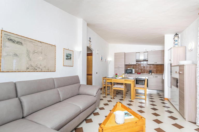 Living area, La Lampara House, Olbia-Tempio