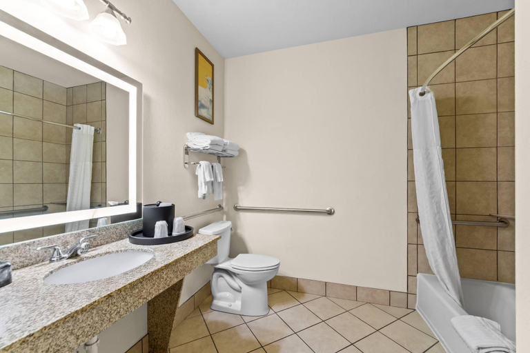 Bathroom 4, Comfort Suites San Antonio North - Stone Oak, Bexar