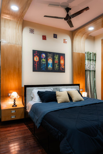 Bedroom 2, Gokulam Guest House, Mysore