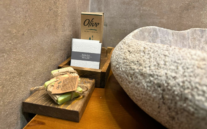 Bathroom amenities, Mathilda Gökçeada, Gökçeada