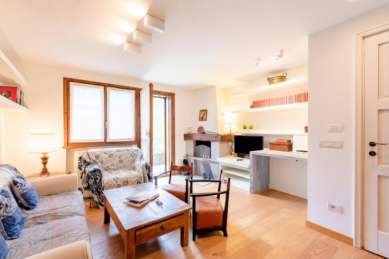 Living area 4, Plan Gorret Beautiful Apartment In Courmayeur, Aosta
