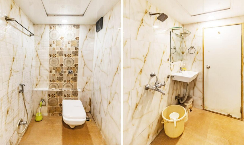 Bathroom, Hotel BKC Palace INN Near US Consulate Mumbai, Mumbai Suburban