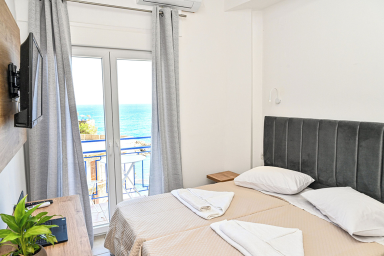 Bedroom 3, IKARIA THERMA BLUE, North Aegean