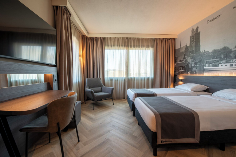 Bedroom 2, Bastion Hotel Dordrecht Papendrecht, Dordrecht