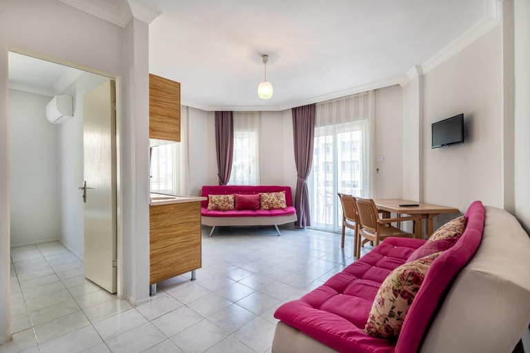 Living area, KARATAŞ APART, Marmaris