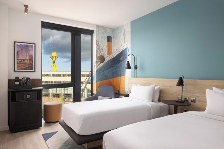 Room 2, Aloft by Marriott Belfast Titanic Quarter, Belfast