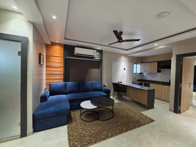 Living area 2, The Bay Suites - NIS, North 24 Parganas