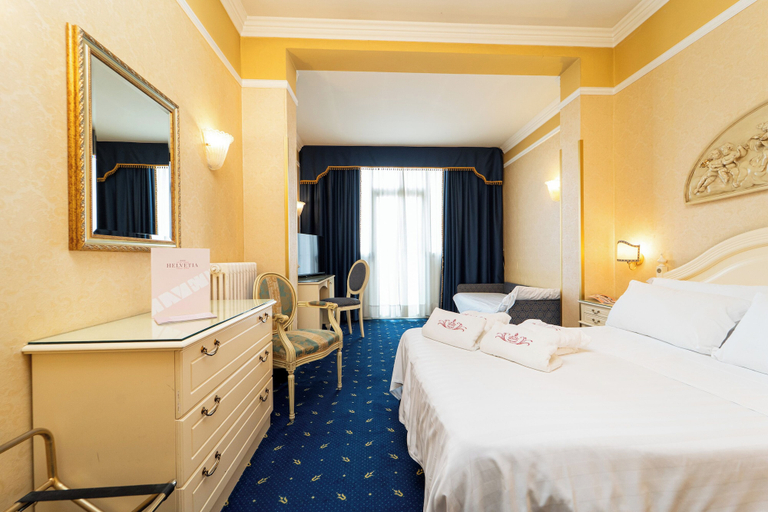 Bedroom 4, Hotel Terme Helvetia, Padua