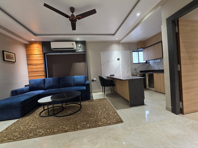 Living area 2, The Bay Suites - NIS, North 24 Parganas