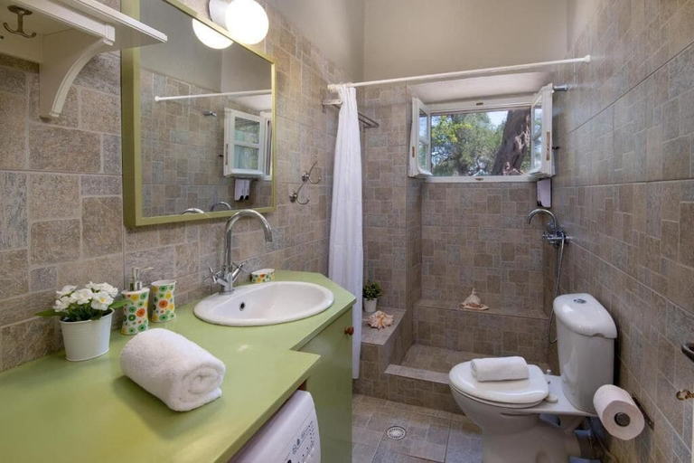 Bathroom, The Old One by All About Paxos, Ionian Islands