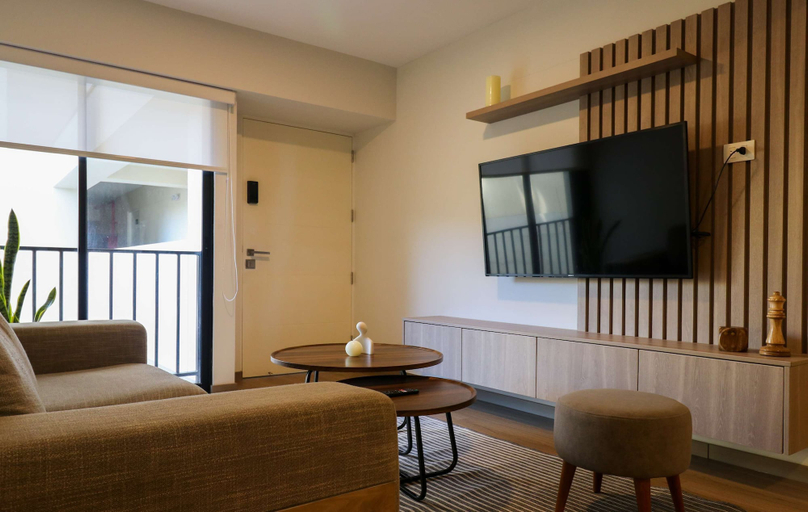 Room 4, w Trendy Cozy 2BR w Balcony in Miraflores, Lima