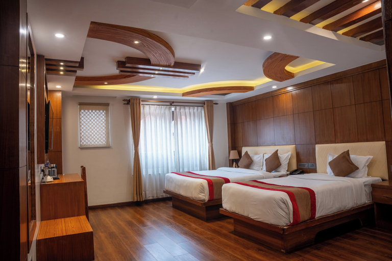 Bedroom 3, Hotel Kailash Kutee, Bagmati