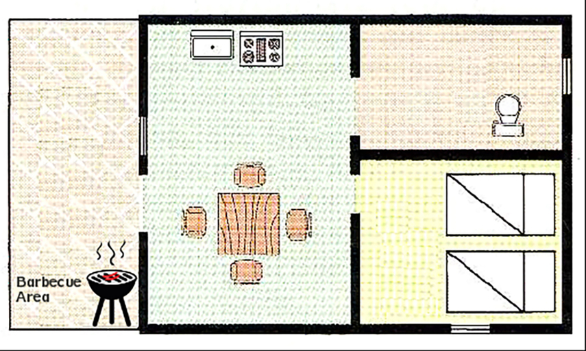 Bedroom 2, Residence Jolly, Foggia