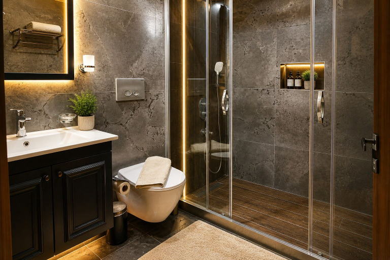 Bathroom 4, Cirali Villa 2, Kemer