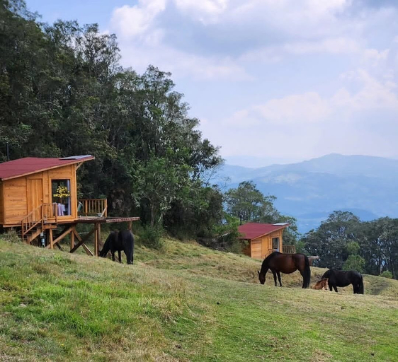 Exterior 2, Cabañas Paraíso en La Montaña, La Calera