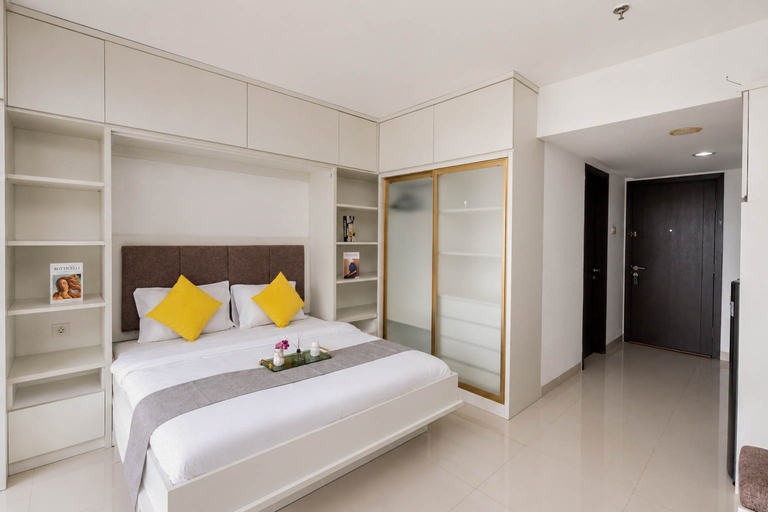 Bedroom 4, Cozy Modern Living Studio at Apartment H Residence By Travelio, East Jakarta