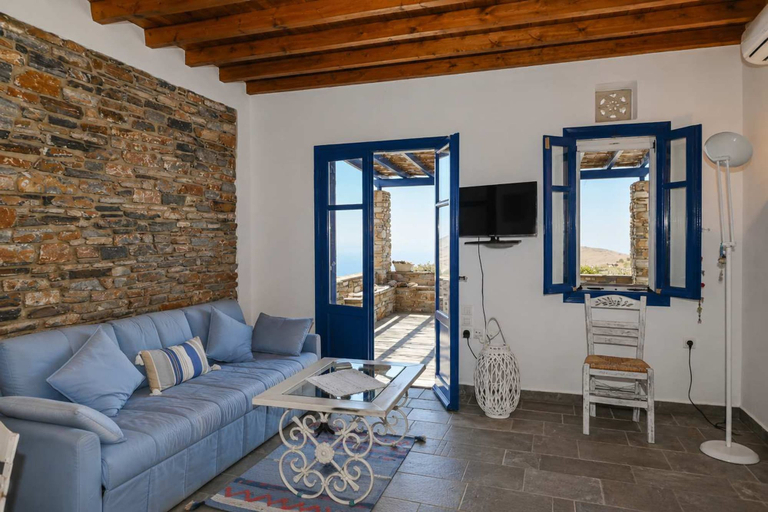 Room 2, Tzados Sunny Villa - Tinos Summer Retreat, South Aegean