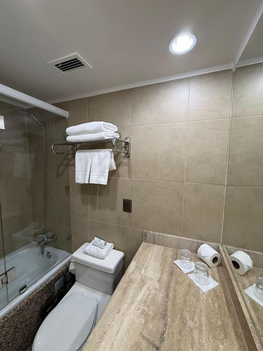 Bathroom 4, Hotel Leonardo da Vinci, Santiago