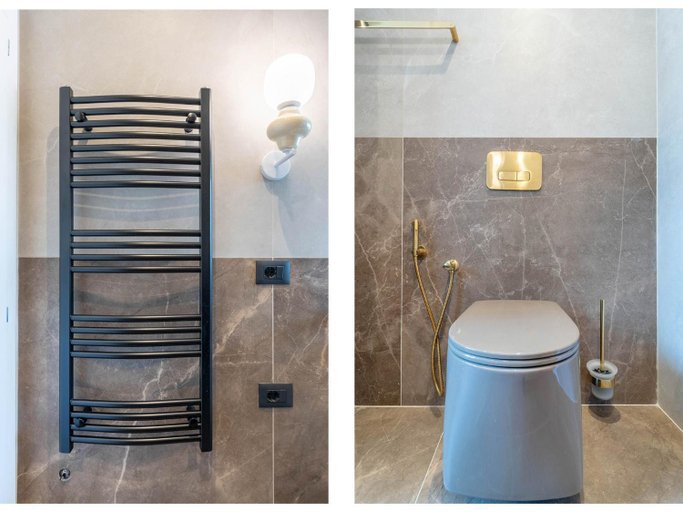 Bathroom 4, Golden Apartments Beachfront and Swimming Pool, Sarandës