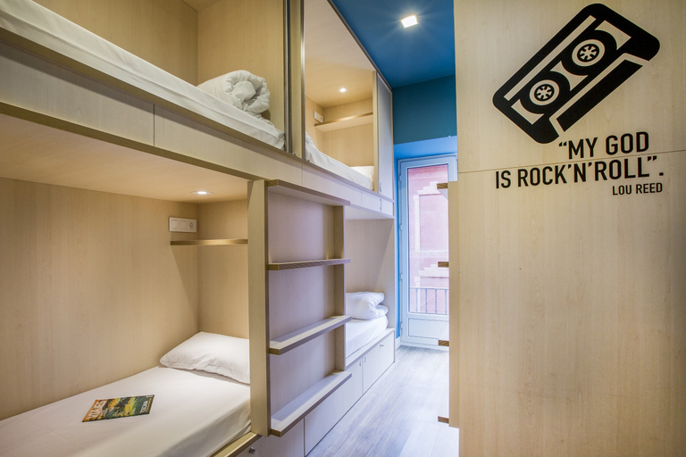 Bedroom 4, Mola! Hostel & Suites, Madrid