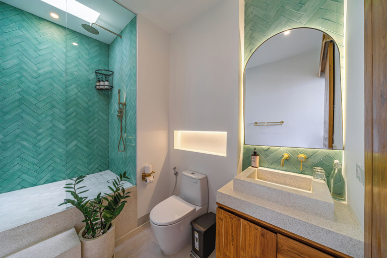 Bathroom 3, Tropical Mediterranean Villas in Canggu, Badung