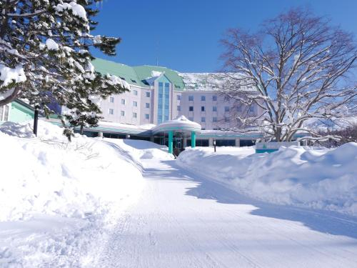 Exterior view 4, Biei Shirogane Onsen Hotel Park Hills, Biei