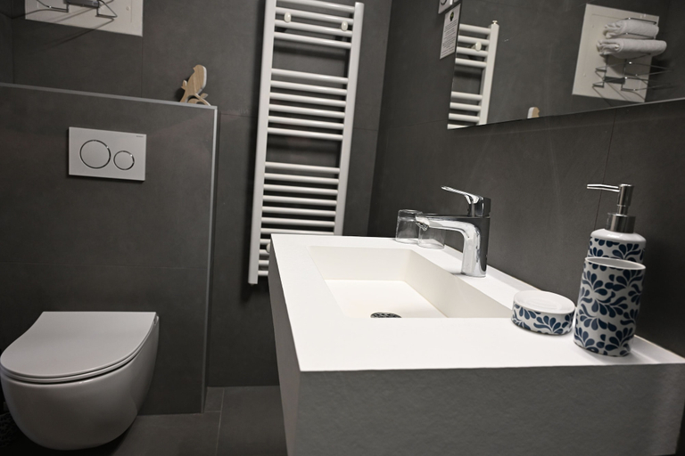 Bathroom 5, Hôtel Les Terrasses, Haute-Savoie