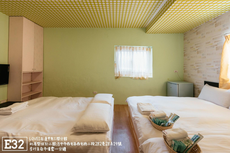 Bedroom 3, LOVE I Taichung Hostel, Taichung
