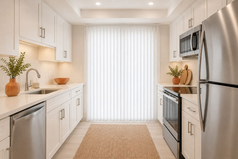 Private kitchen, Vionelle Suites, Toronto