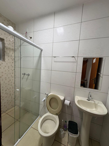 Bathroom 2, Pousada Nascer da Lua, São Thomé das Letras