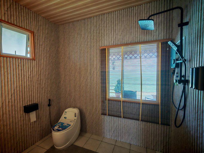 Bathroom 4, Larapan Water Village Semporna 仙本那乐乐棒水屋