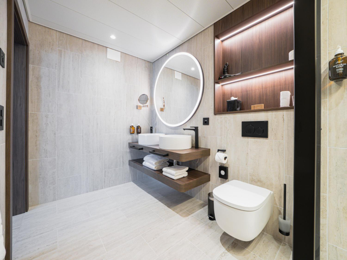 Bathroom 5, Hotel la Palma au Lac, Locarno
