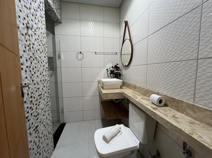 Bathroom 3, Condomínio Tranquilo 350m da Praia, Porto Seguro