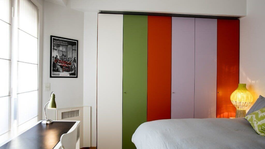 Room 5, El Jacaranda Large 3 BR With Balcony in Recoleta, Distrito Federal