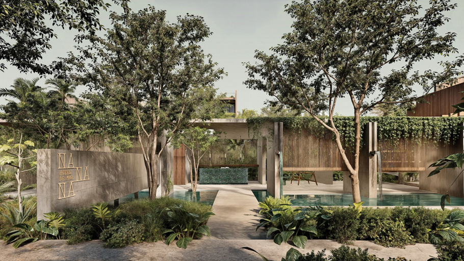 Property entrance, NANANA Hotel del Mar, Dist. Pochutla