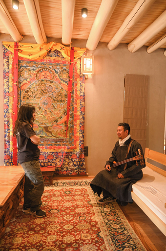Interior, Bilupa Mountain Lodge, Leh