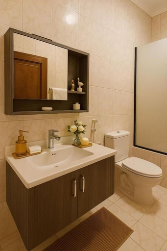Bathroom 3, Luxury Apartment in Makkah, Makkah