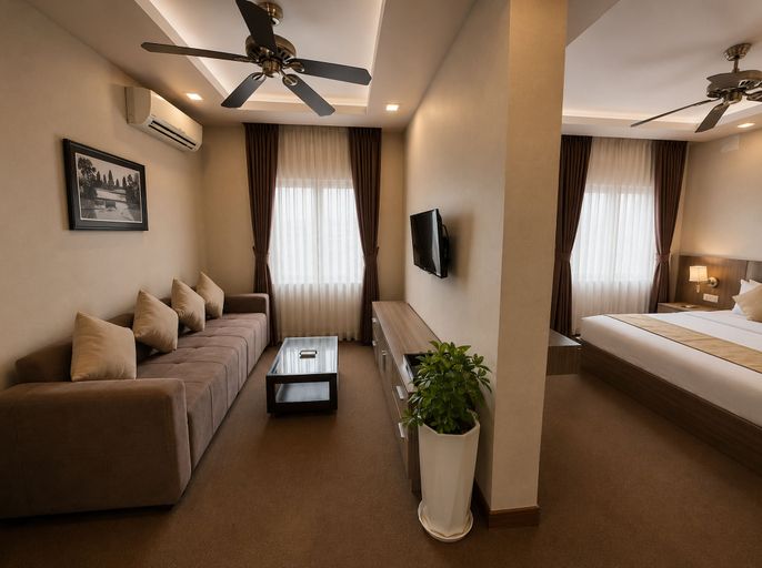 Room 2, Norodom Clover Hotel, Phnom Penh