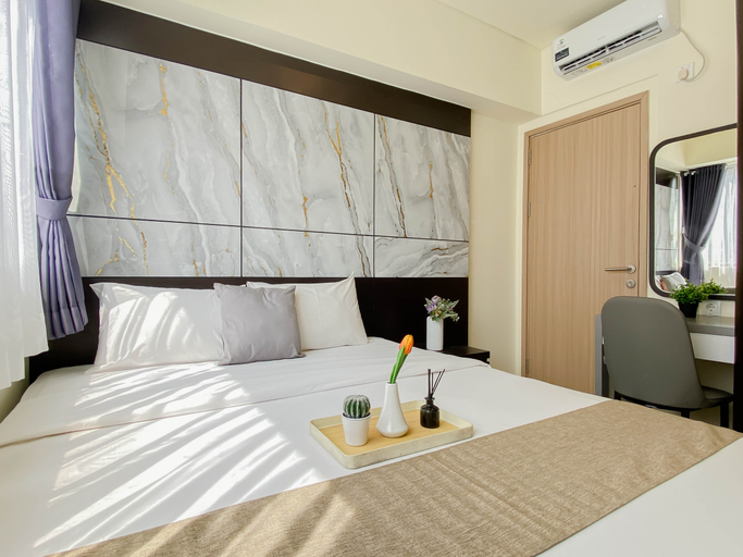 Bedroom 3, Spacious Modern 3BR at Apartment Meikarta By Travelio, Cikarang