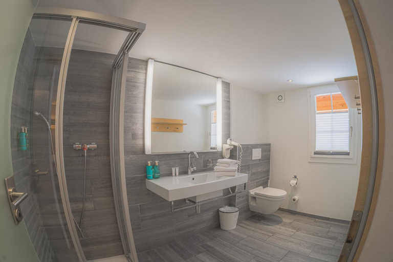 Bathroom 4, Alpinhotel Bort, Interlaken