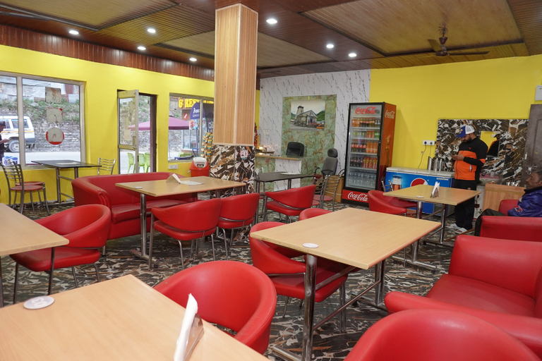 Dining 2, Hotel Krishna And Restaurant, Rudraprayag