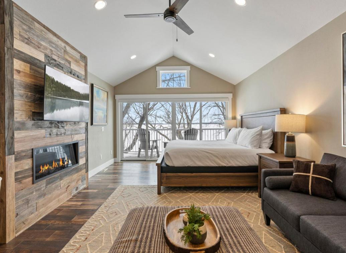 Bedroom, Quarterdeck Resort, Cass