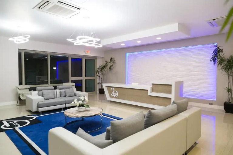 Lobby 3, City Apartment in Kingston AC with Pool