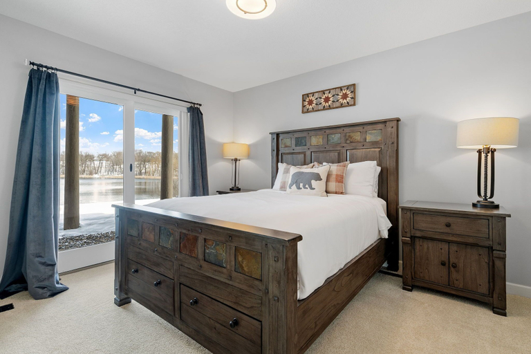 Bedroom 2, Maple Lake Chalet, Wright