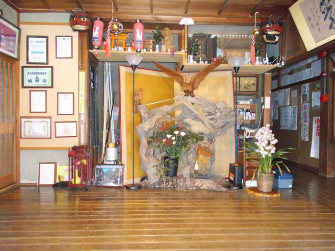 Lobby, Saratoku Ryokan, Tenkawa