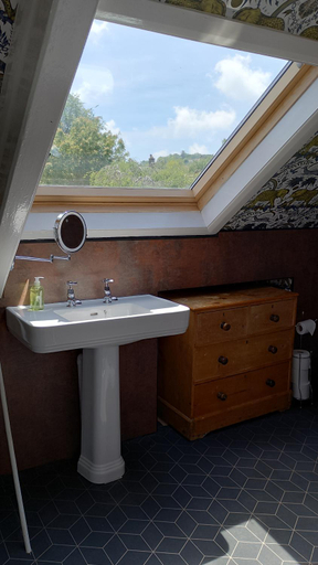 Bathroom 3, Bear House B&B, Ensuite room above the Brachio Cafe, Colyton, Devon