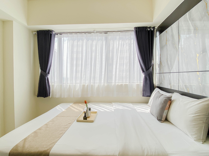 Bedroom 5, Spacious Modern 3BR at Apartment Meikarta By Travelio, Cikarang