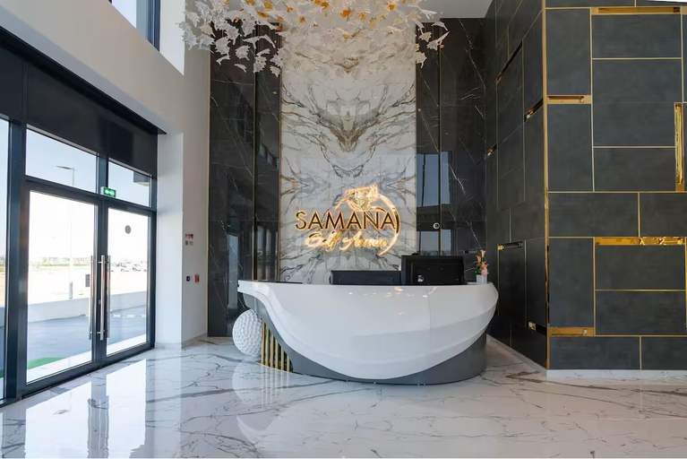 Lobby 3, Vogue | Samana Golf Avenue near First Avenue Mall, Dubai