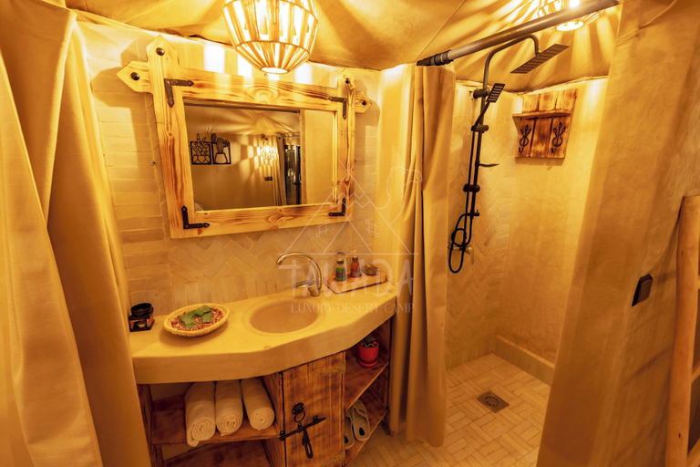 Bathroom, TAWADA LUXURY DESERT CAMP, Errachidia
