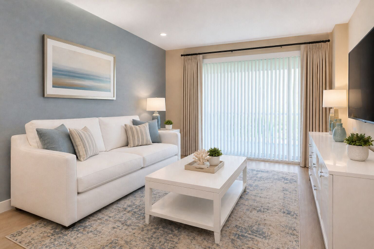 Living area 2, Averlyn Suites, Toronto